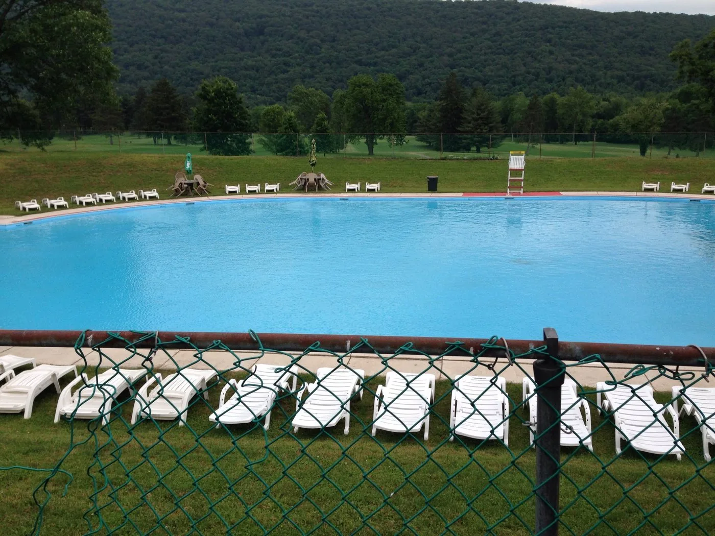 Historic photo of the ALCC pool